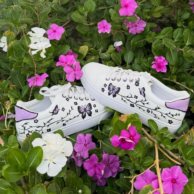 Shinobu Theme Custom Shoes